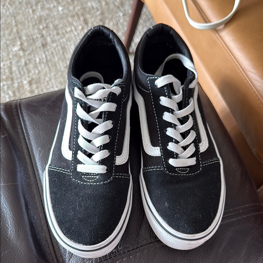 Vans Black and White Sneakers